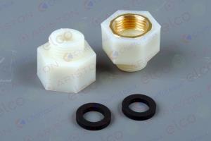 переходник диэлектрический 1|2  2 ШТУКИ